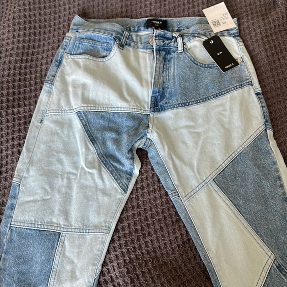 Men’s mix match jeans
